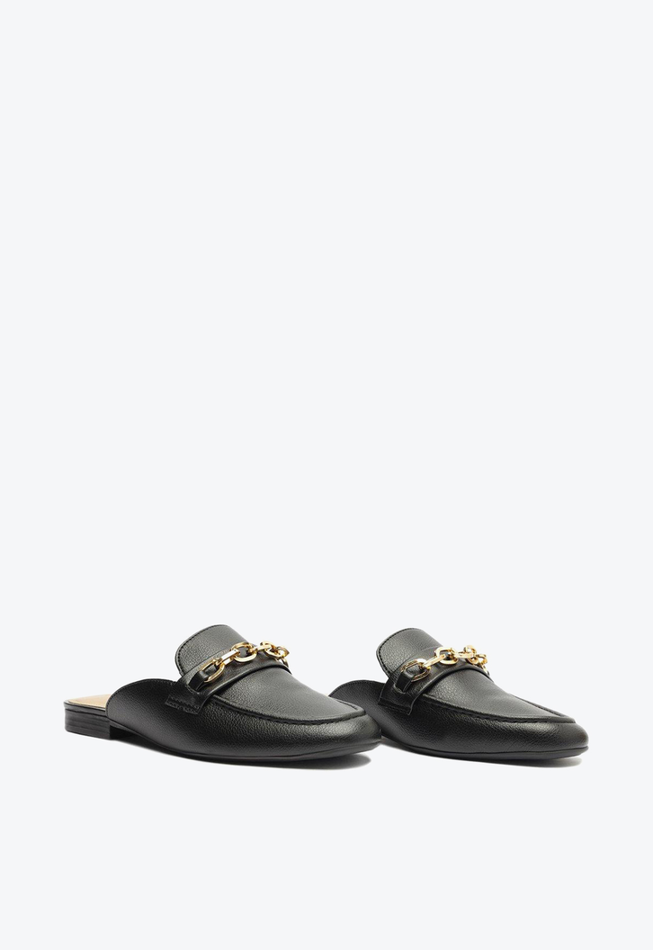 Mule Preta Anacapri Classy Corrente