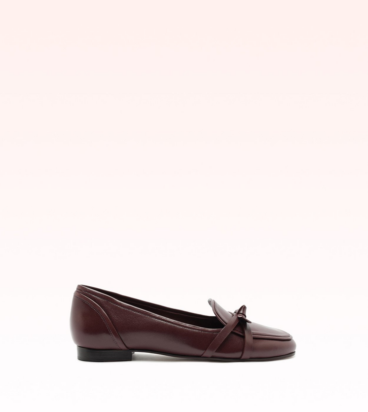 Slim Clarita Loafer Cherry Lacquer