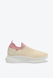 Tênis Nude E Rosa Anacapri Knit Solar Power Zebra