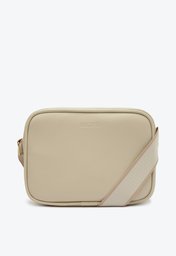 Bolsa Crossbody Branca Anacapri Média Alça Bicolor