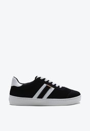 Tênis De Amarrar Preto Anacapri Listra Lateral