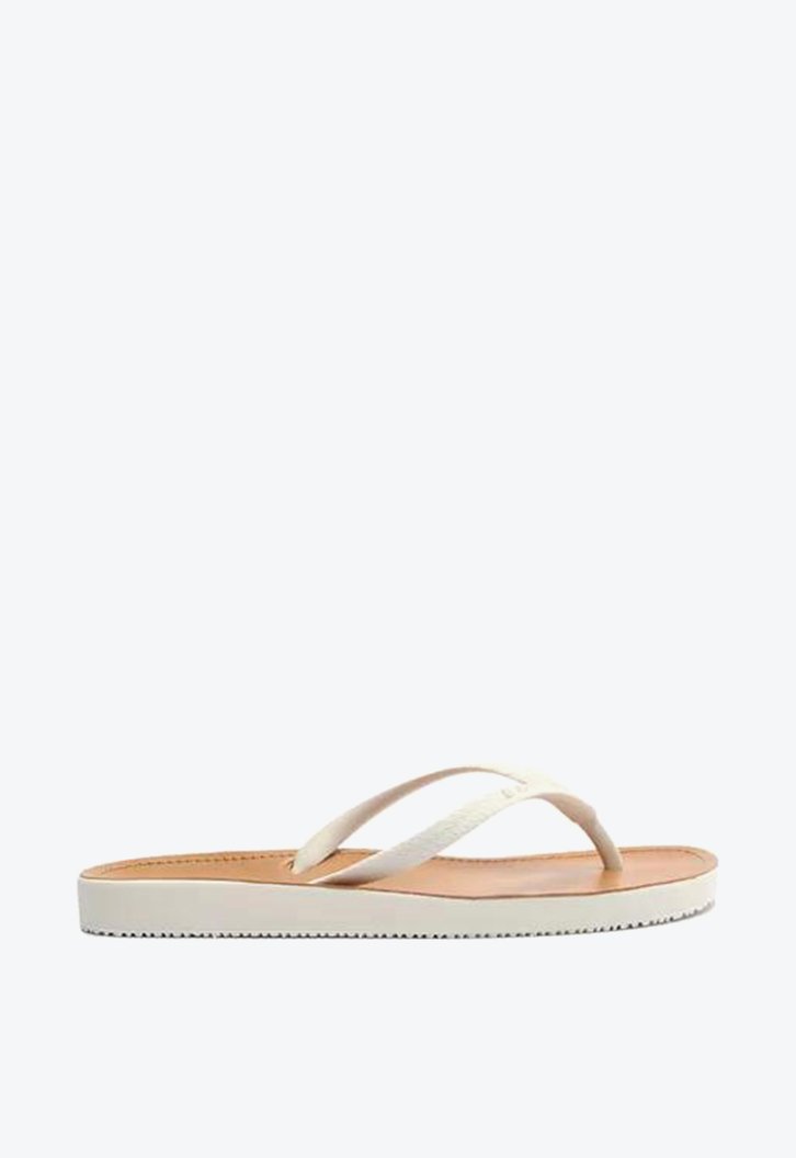 Chinelo De Dedo Branco Brizza  Fit