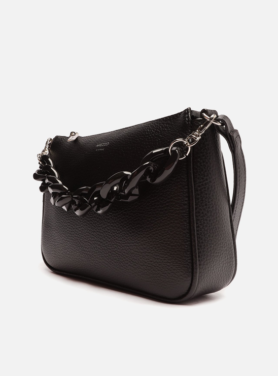 Bolsa Tiracolo Preta Iara Pequena Sporty Club