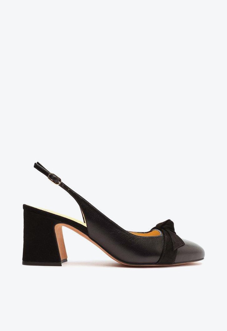 Clarita Curve Slingback 60 Black