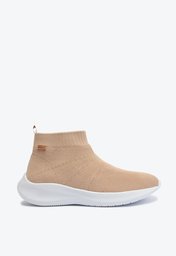 Tênis Slip On Nude Anacapri Cano Alto Knit