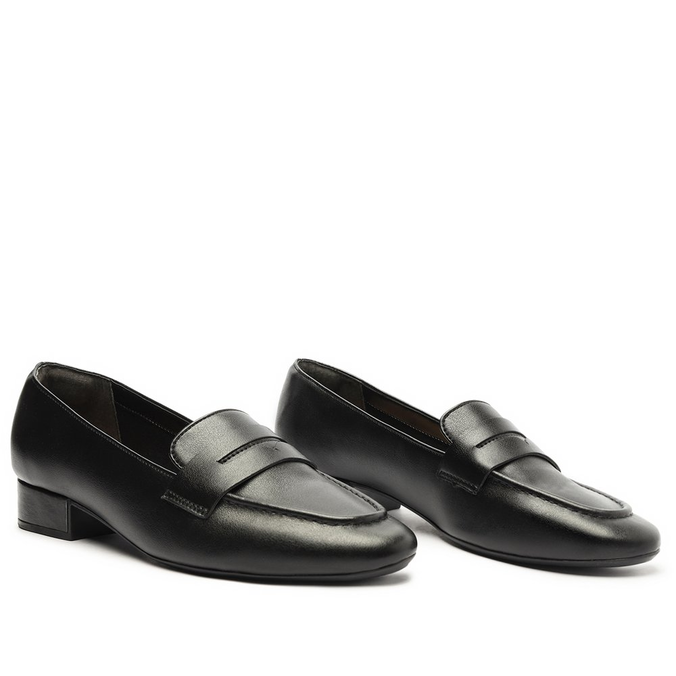 Sapato Salto Bloco Preto Classy