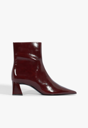 Bota Fresh Boho Couro Vermelha