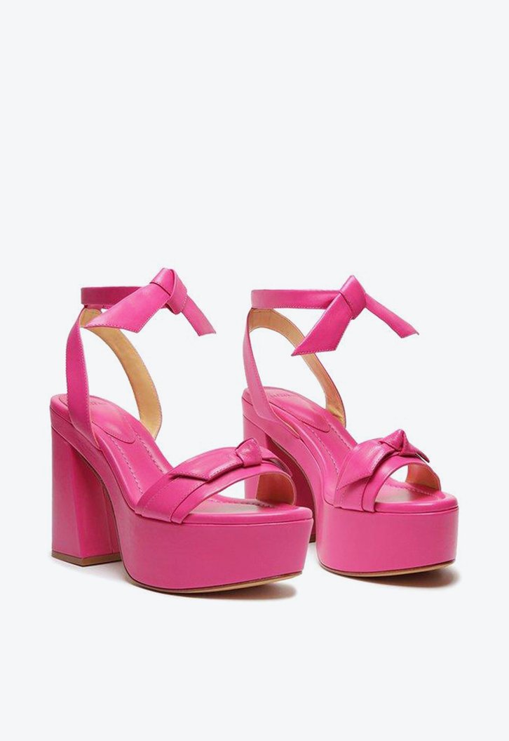 Clarita Platform 120 Fluo Pink