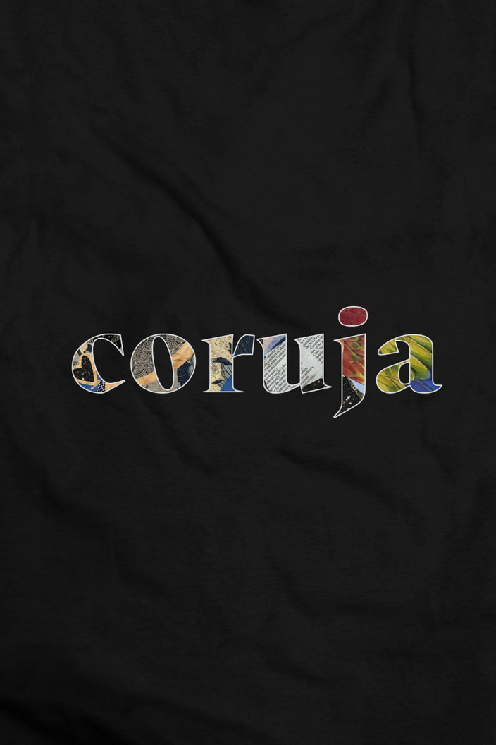 Camiseta Preta  Reserva Feminina Coruja