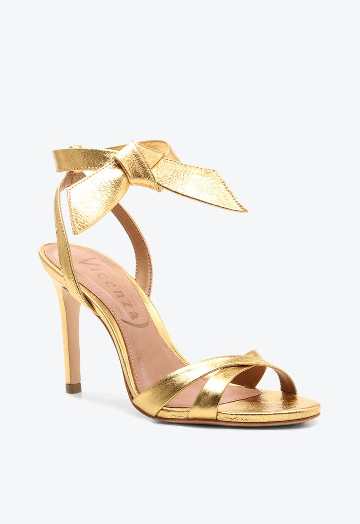 Sandália Dourado Vicenza Capri