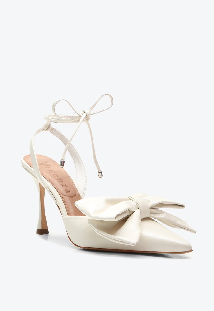 Slingback Branco Vicenza Serena