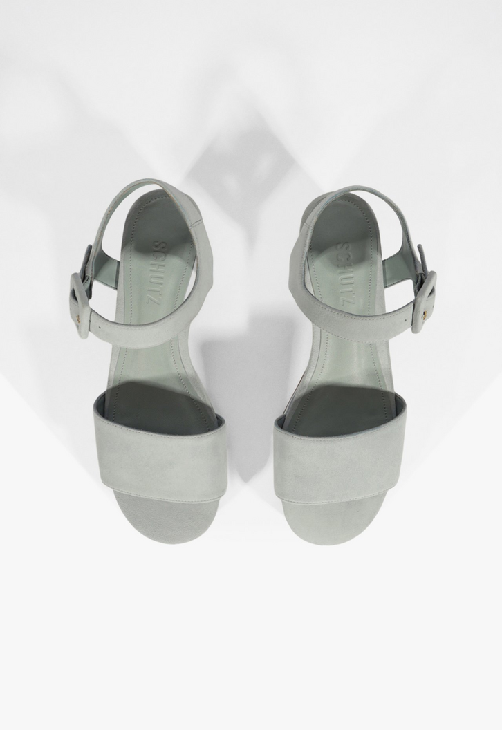 Sand lia Salto Bloco Steffi Camur a Azul | ZZ MALL
