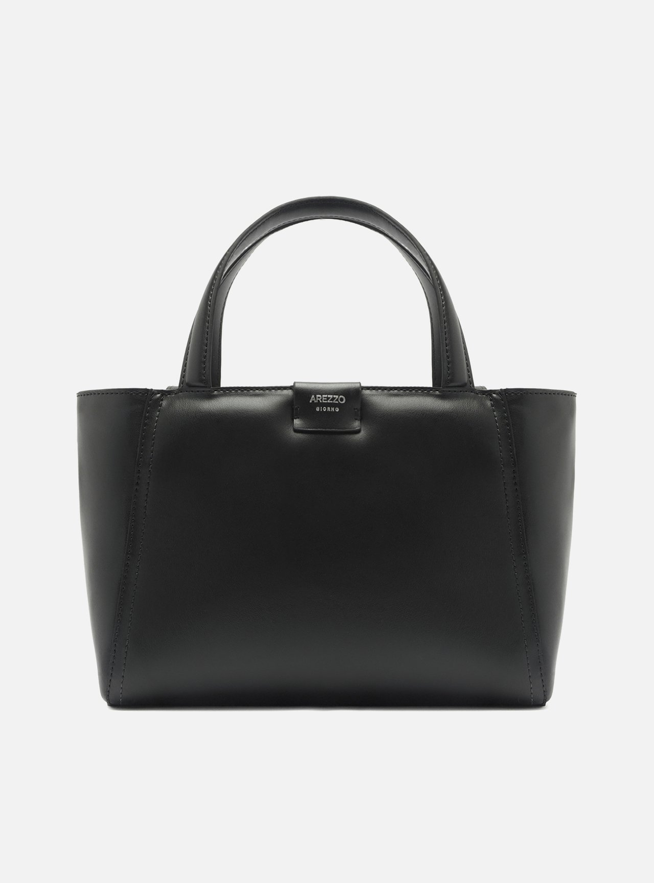 Bolsa Tote Preta Arezzo Média Bolsa Tote Preta Arezzo Média