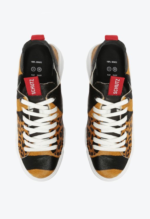 Tênis Schutz + Fiever Melrose Leopard