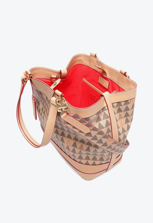 Bolsa Tote Bege Schutz Neo Emma Triangle