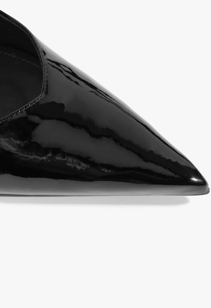 Scarpin Slingback Lexi Couro Preto