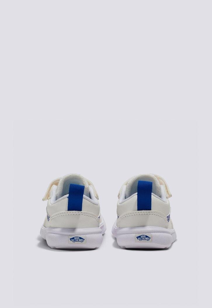 Tênis Ultrarange 66 V Infantil Pop Sidestripe White Blue