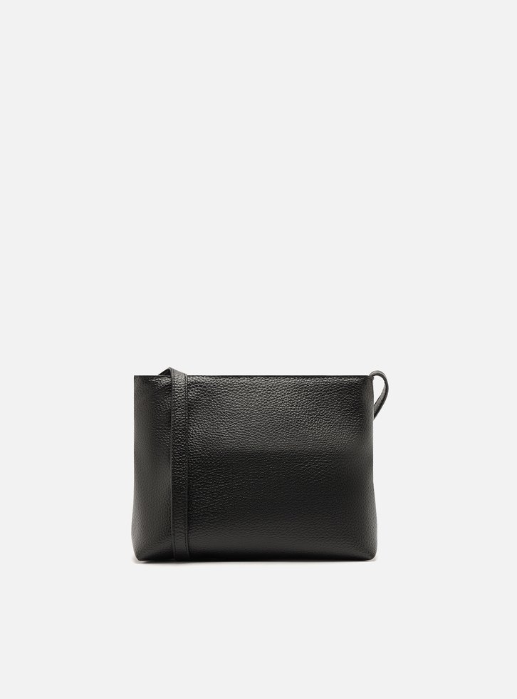 Bolsa Tiracolo Preta Toscana Pequena