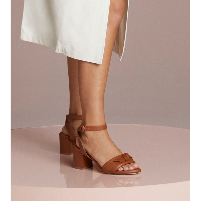 Ankle Wrap Soft Clarita 60 Cuoio