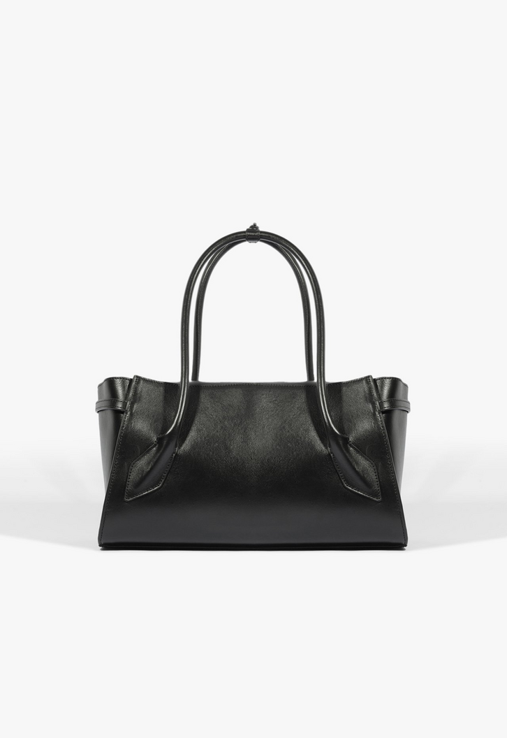 Bolsa Tote Sofia Couro Preta | ZZ MALL