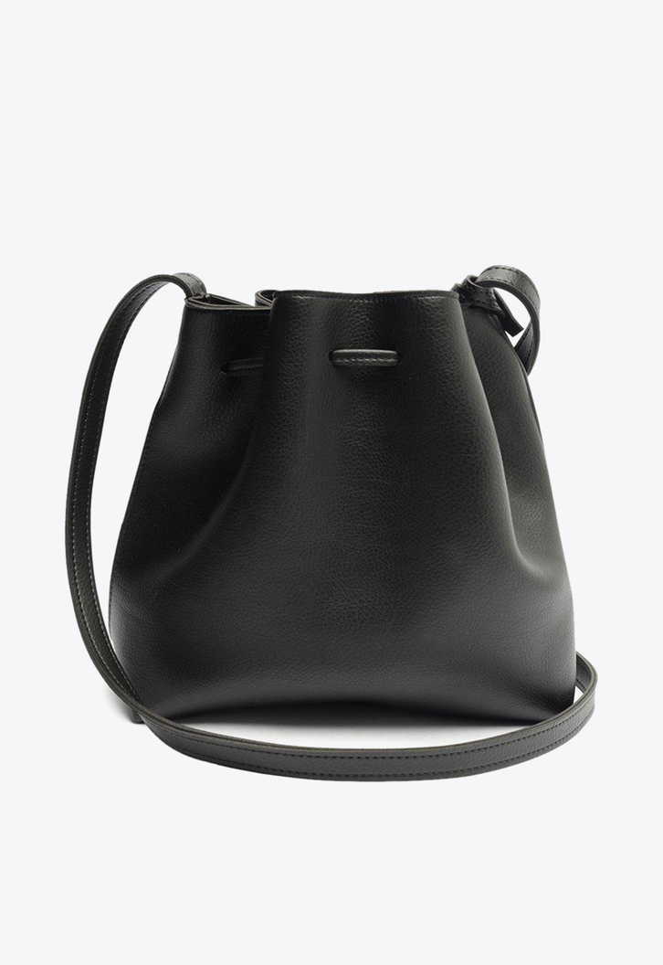 Bolsa Bucket Cartão Preta Anacapri Porta Média