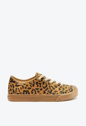 Tênis Marrom Anacapri Onça Jacquard Alê