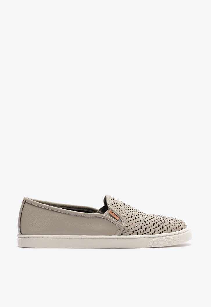 Tênis Slip On Ana Cinza