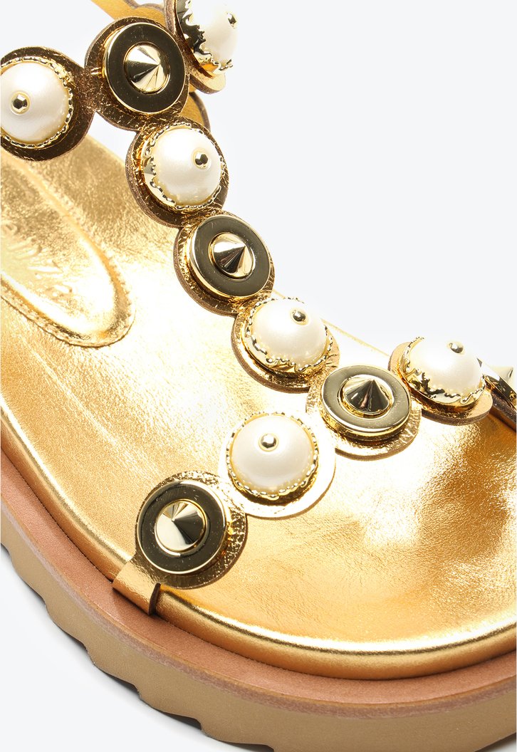 Papete Lacy Dourado