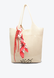 Bolsa Shopping Nicole Grande Bege