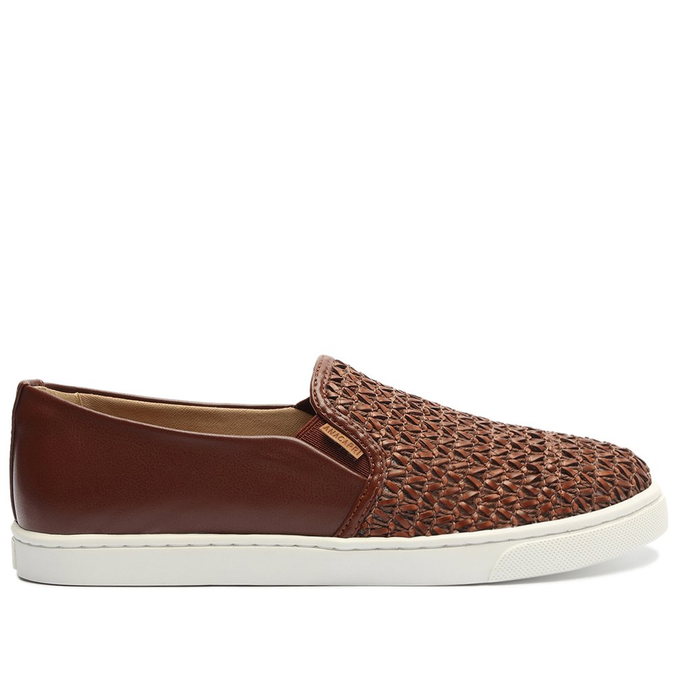 TÊNIS SLIP ON MARROM ANACAPRI TRESSÊ | ZZ MALL