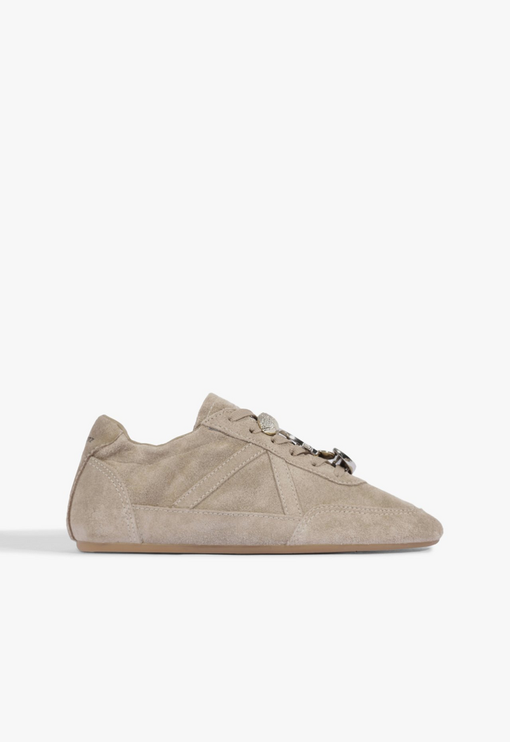 Tênis Sneaker Eight Camurça Marrom