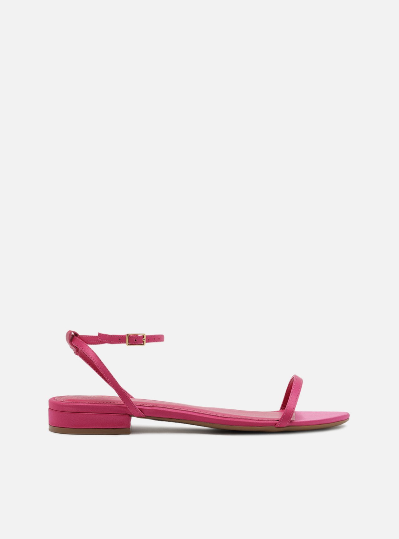 Sandália Rasteira Rosa Minimalista Preta Sandália Rasteira Rosa Minimalista Preta