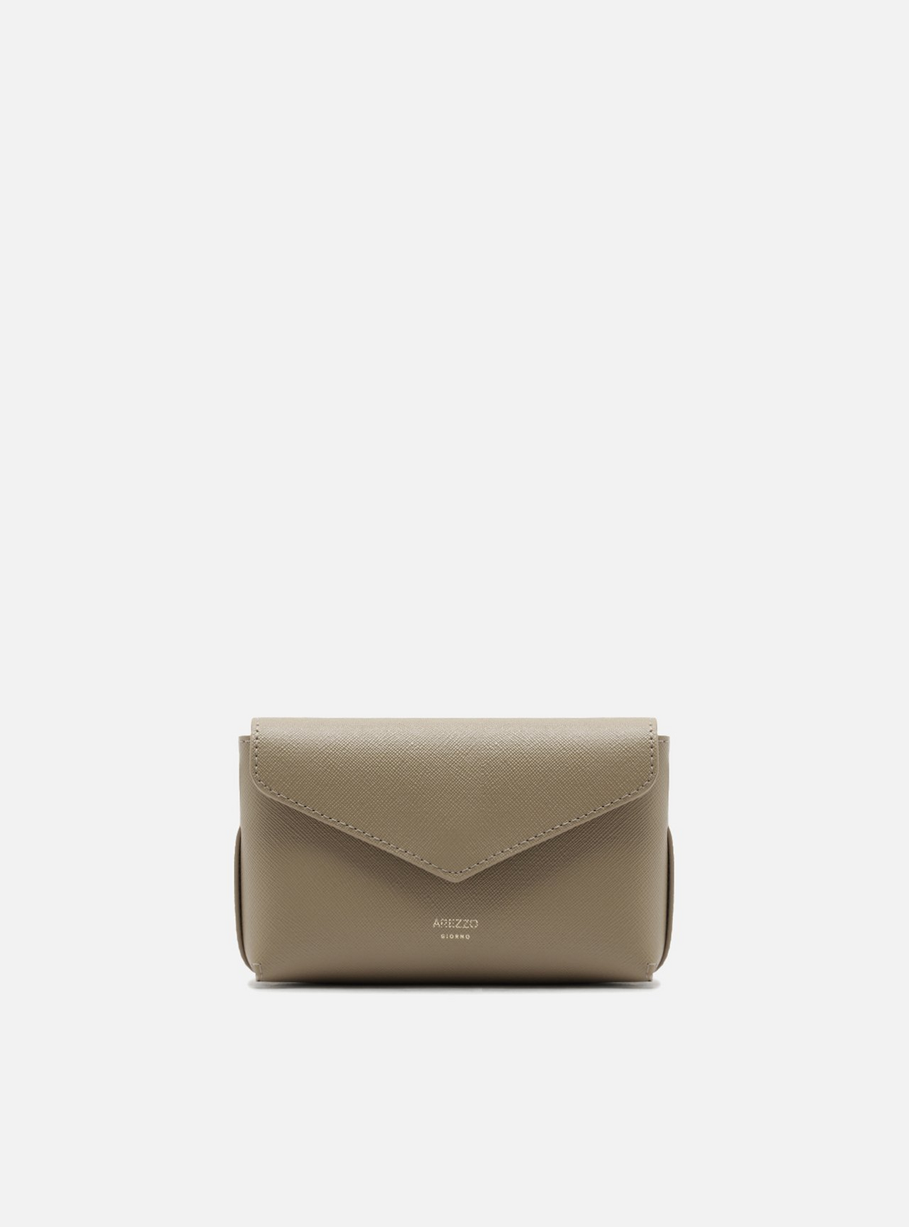 Bolsa Tiracolo Cinza Pequena Envelope | ZZ MALL