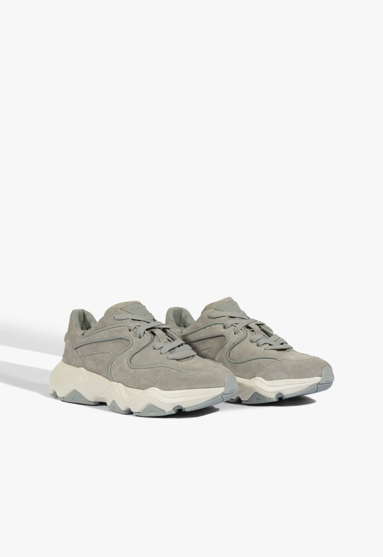 s-kami Tênis Sporty Camurça Cinza | ZZ MALL