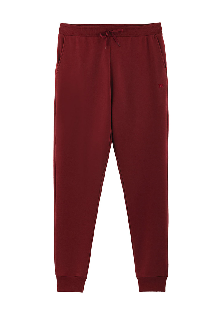 Calça Vermelho Hering Em Moletom Masculina Básica Jogger