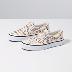 Tênis Slip-On Vans X Harry Potter Mapa Do Maroto