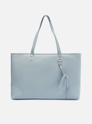 Bolsa Shopping Azul Arezzo Giorno Grande Bag Charm