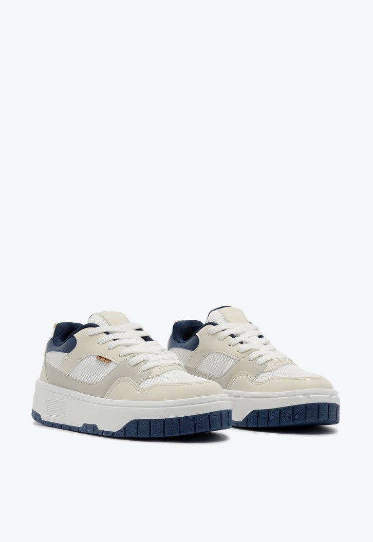 Tênis Emma Branco e Azul