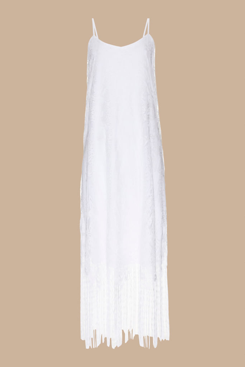 Vestido Branco Carol Bassi Monique