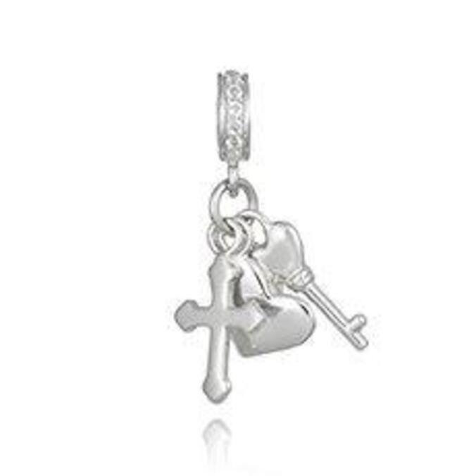 Pingente Life Chave Cruz Coração Topázio by Vivara | ZZ MALL