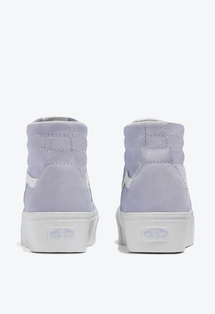 Tênis Sk8-Hi Tapered Stackform Butter Leather Essential Halogen Blue