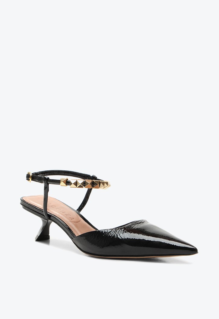 Slingback Servia Preto