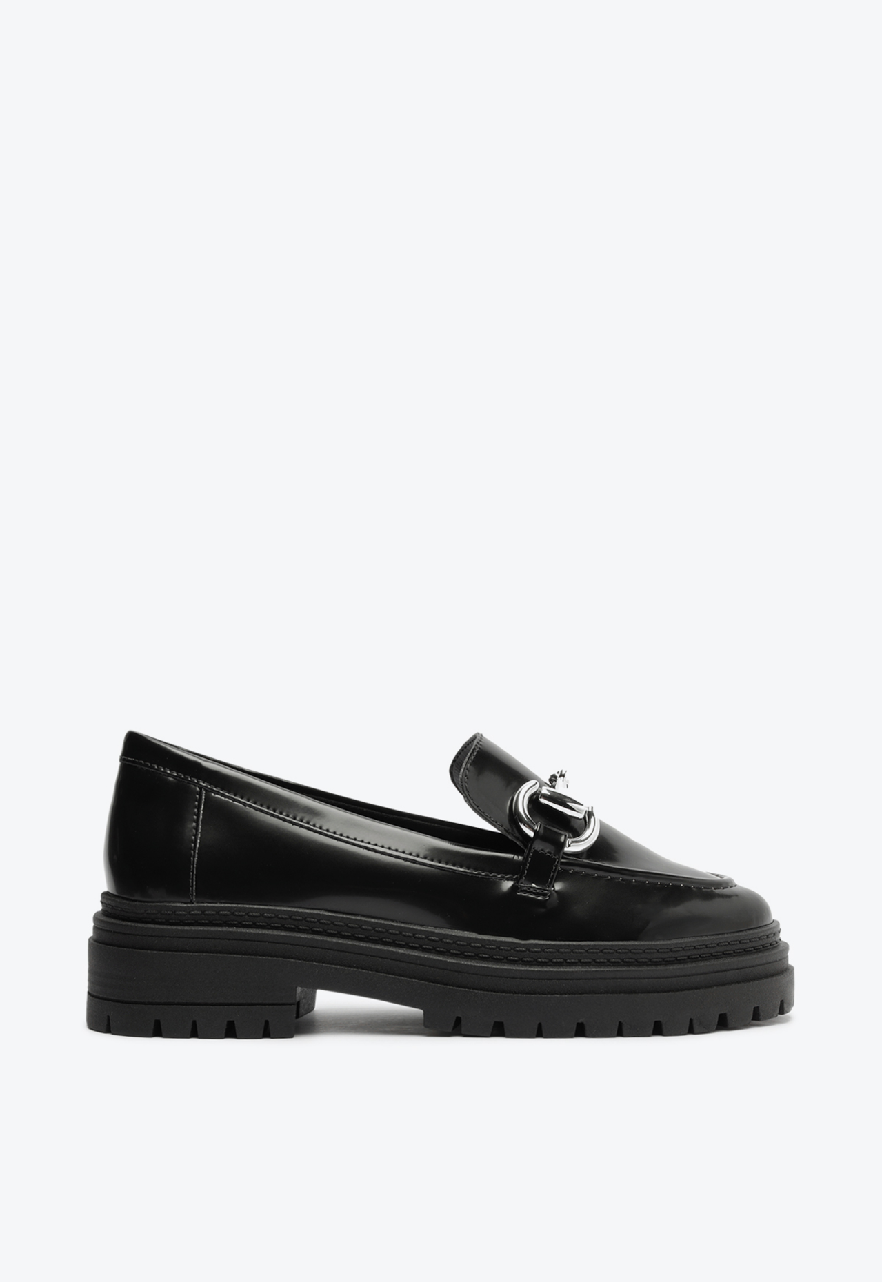 Mocassim Preto Anacapri Bridão Tratorado Box | ZZ MALL
