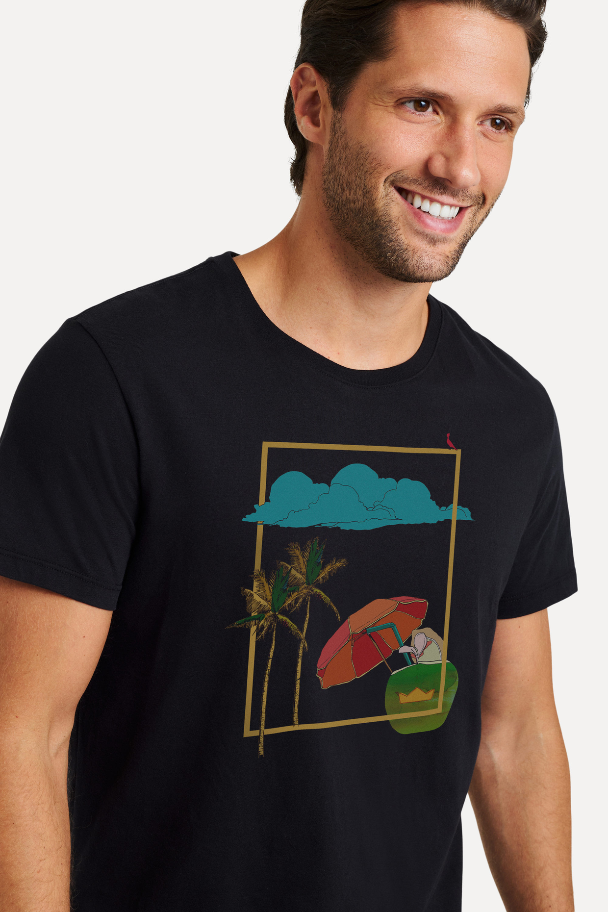 Camiseta Preta Reserva Tardezinha | ZZ MALL