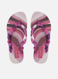 Chinelo De Dedo Roxo Brizza Essential Lenço Triya
