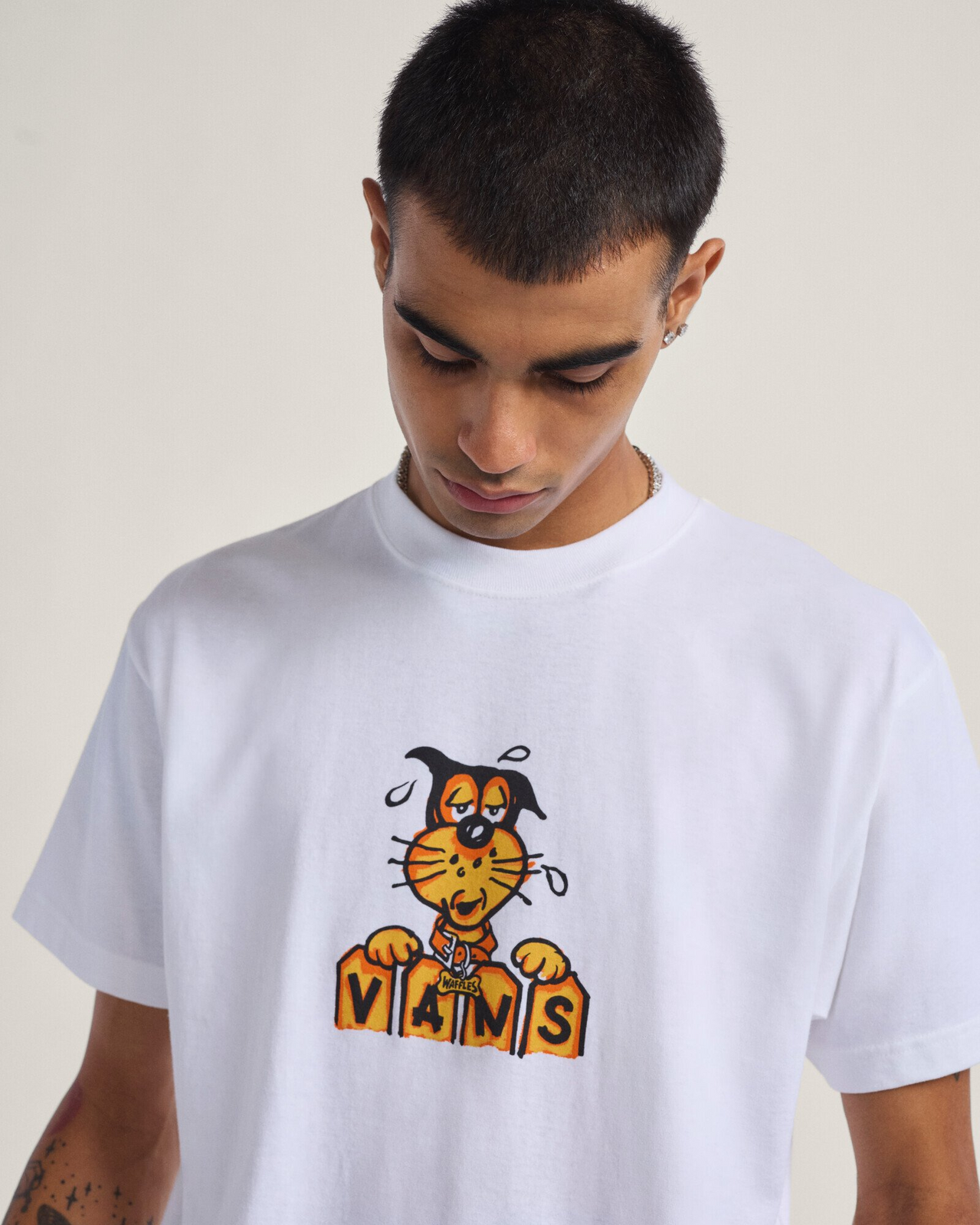 Camiseta Ss Waffles The Dog White | ZZ MALL