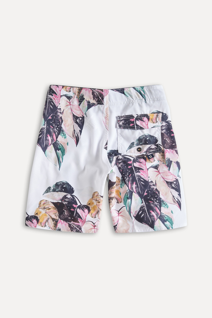 Bermuda Branco Reserva Mini Estampado Fantasia