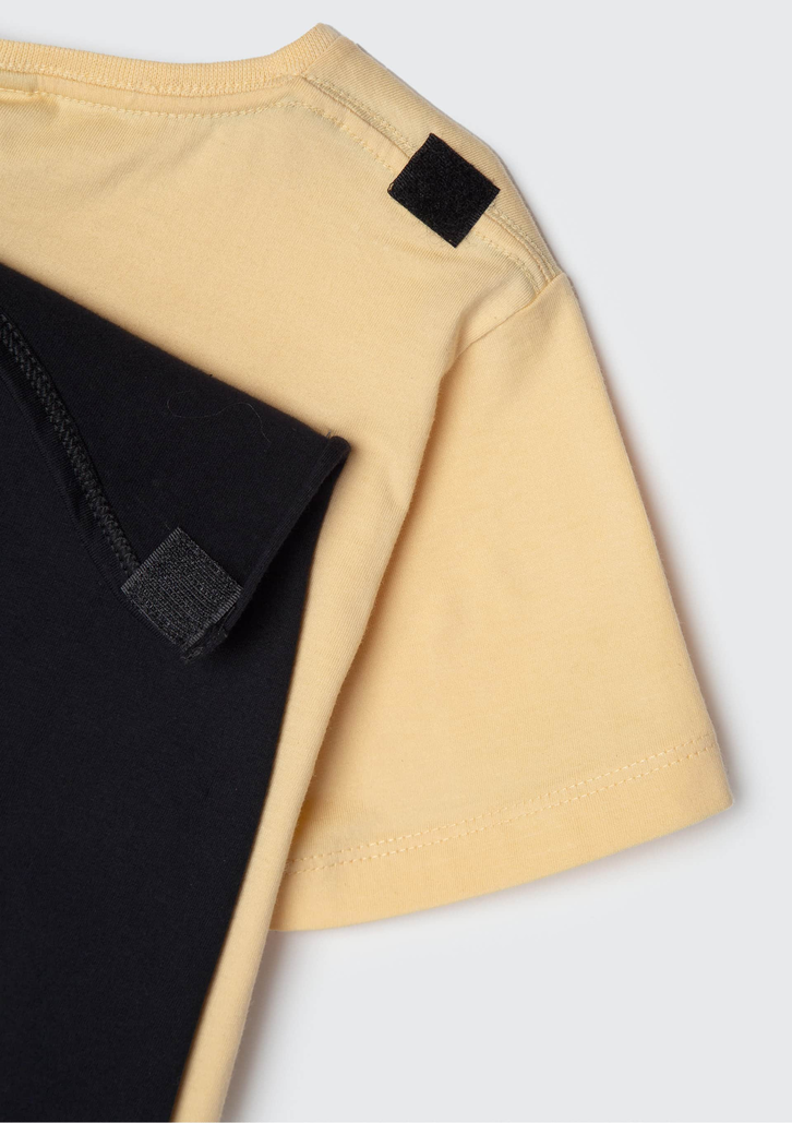 Conjunto Amarelo Hering Kids Menino Vampiro