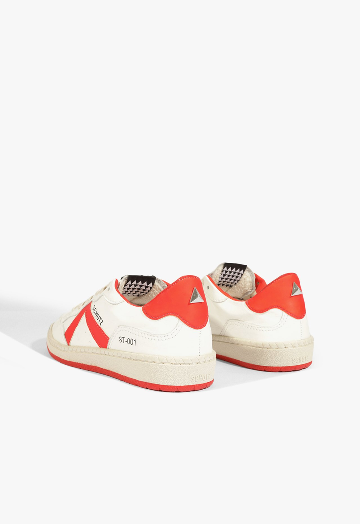Tênis Schutz ST 001 Branco e Laranja