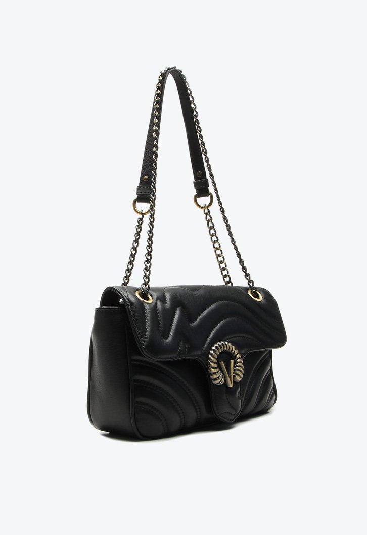 Bolsa Tiracolo Preto Vicenza Lily Média